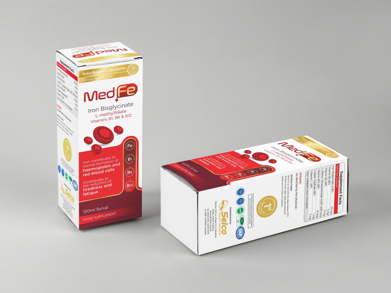 MedFe packaging